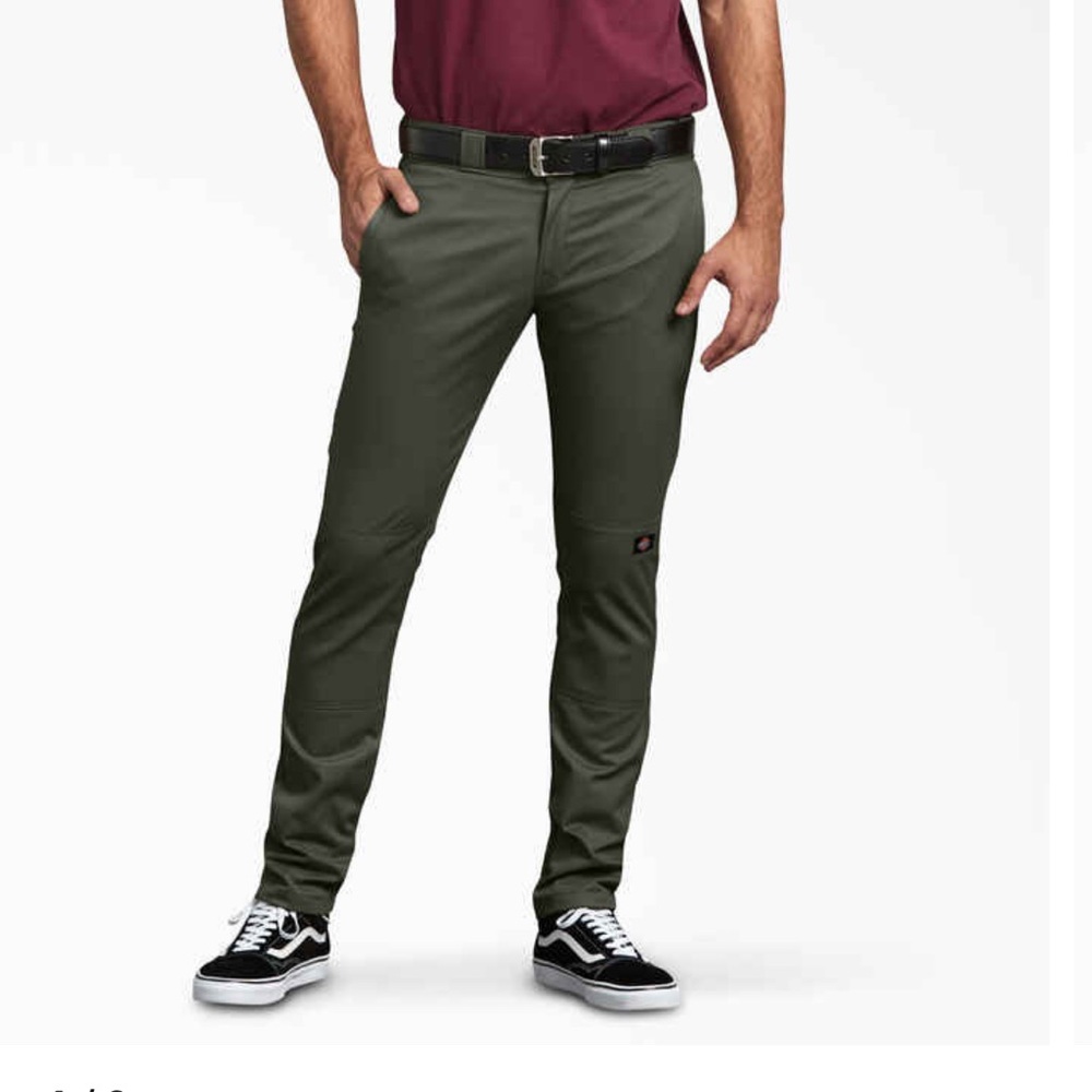 NWT OG Dickies Skinny Fit Double Knee Work Pants 40 x 34